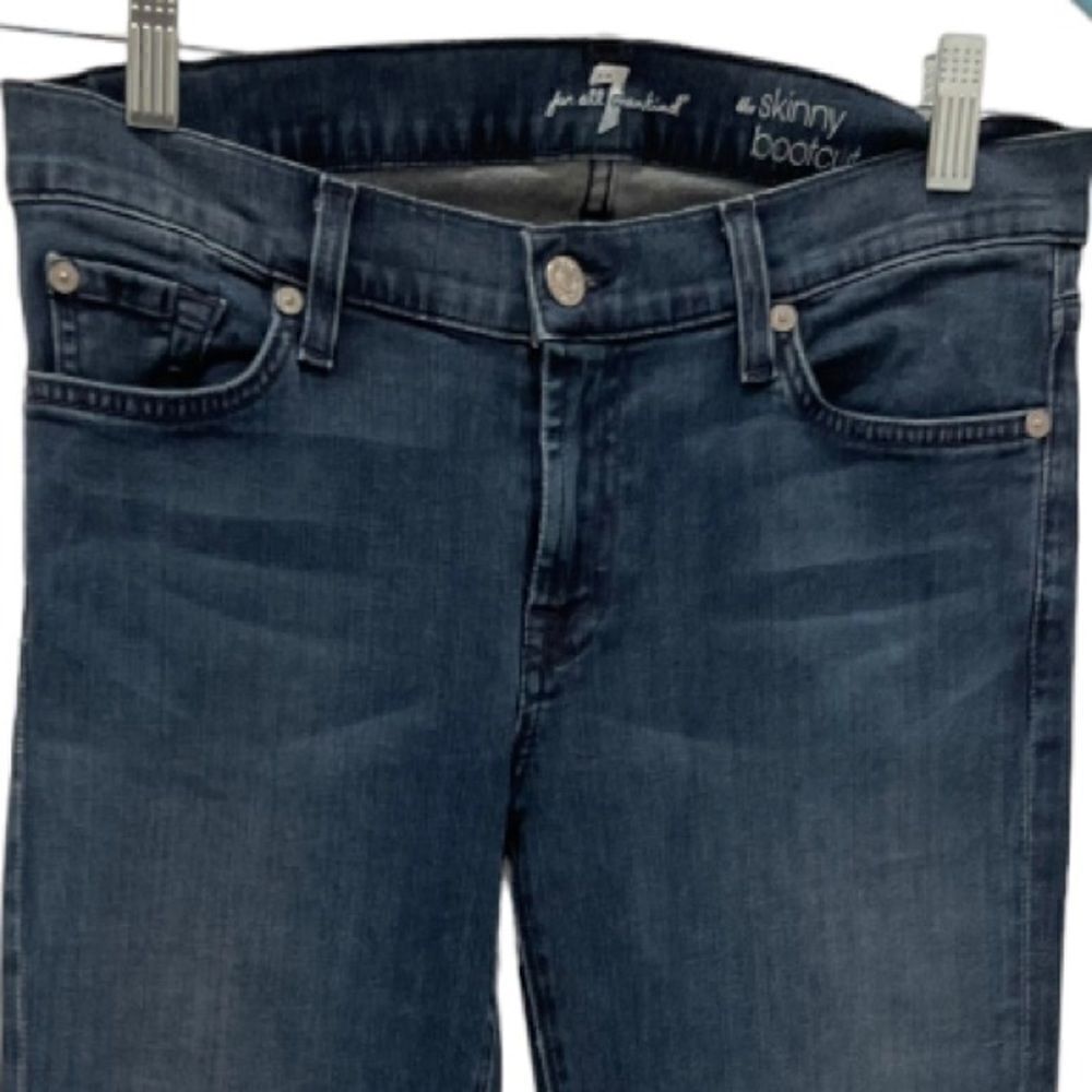 7 For All Mankind Skinny Bootcut Jeans.Size 29 - Picture 3 of 11